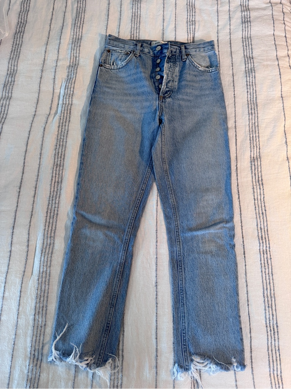 Agolde straight jeans